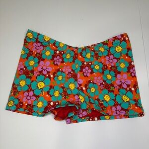 Blackbough Floral Swim Shorts XL – Retro Hibiscus Print, NWOT
